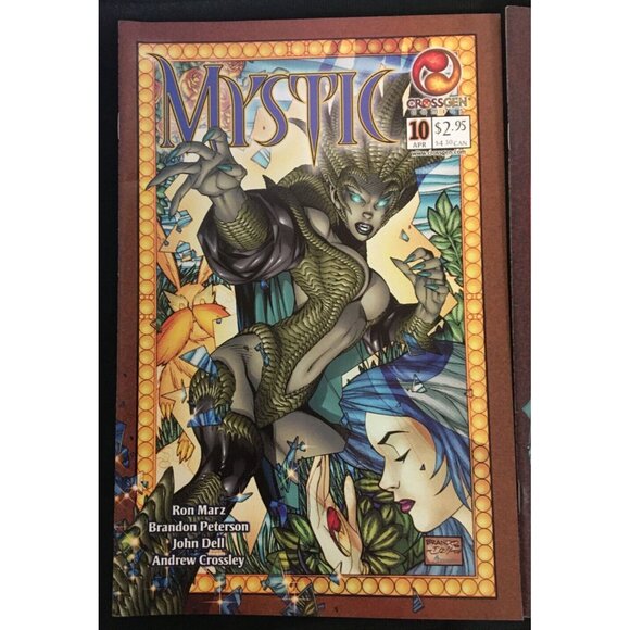 Crossgen Coimcs Mixed Lot of 10 Crux, Mystic, Sigil and more Circa 1983-2002 - Picture 2 of 12